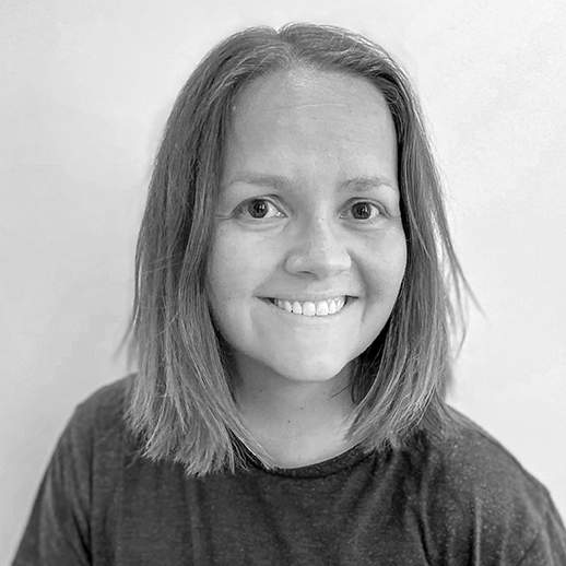 Portrettbilde av redaktør og forfatter, Gabi Hurlen